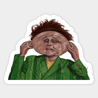 Drop Dead Fred: SQUASHED Sticker