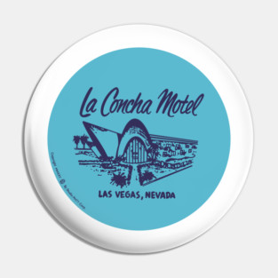 Vintage La Concha Motel Las Vegas Pin