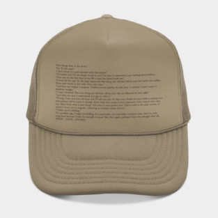 The Princess Bride “To the Pain” Quote Hat