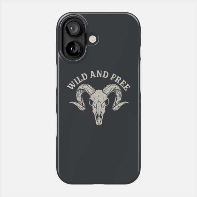 Wild And Free Phone Case by Maggie's Store 3