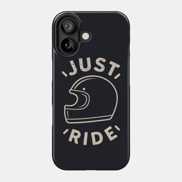 Just Ride Phone Case by Maggie's Store 3