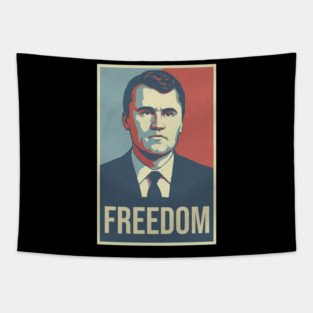 Freedom-Charlie-Kirk Tapestry