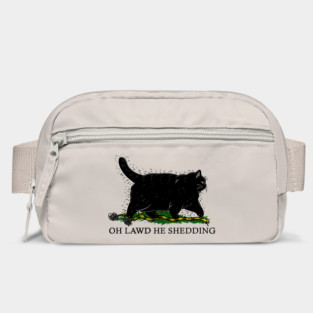 Oh Lawd He Shedding Meme Cat Bag