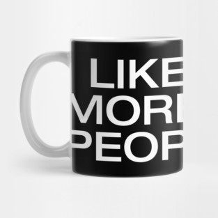 I Like Pizza More Than People Mug