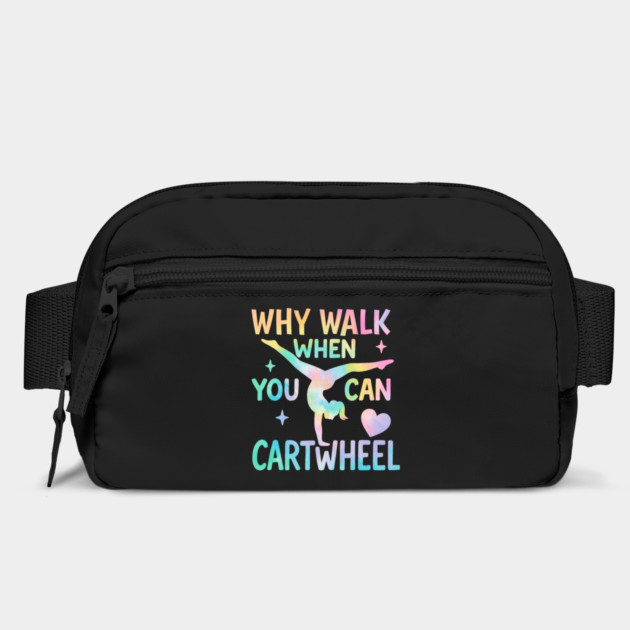 Why Walk When You Can Cartwheel – Tie-Dye Gymnastics Design for Girls by ArtistTee ⭐⭐⭐⭐⭐