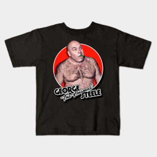 George 'The Animal' Steele - Vintage Pro Wrestling Kids T-Shirt