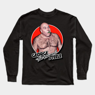 George 'The Animal' Steele - Vintage Pro Wrestling Long Sleeve T-Shirt
