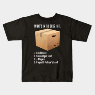 What's in the Box? Kids T-Shirt