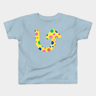 round up polka dot pattern Kids T-Shirt