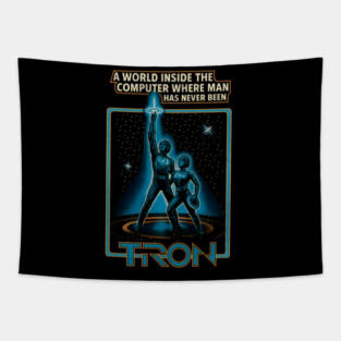 world inside the computer Tapestry