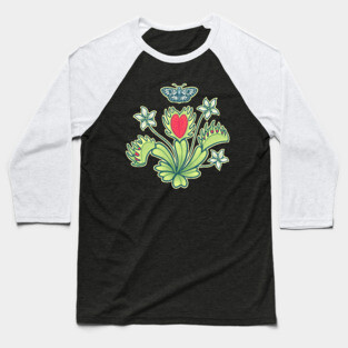 Venus Flytrap Baseball T-Shirt