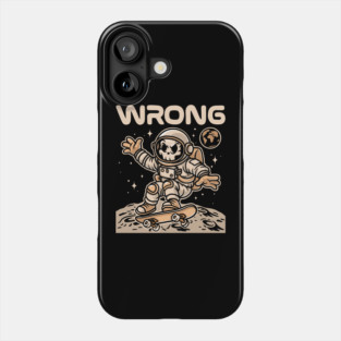 WRONG SPACE  – Moon Flip Edition Phone Case