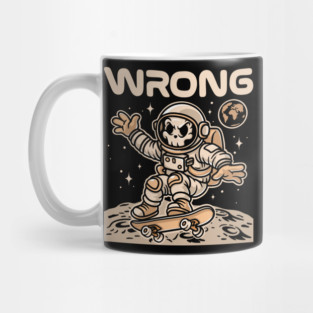 WRONG SPACE  – Moon Flip Edition Mug