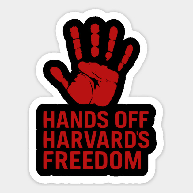Hands-Off-Harvard’s-Freedom-Protest-Design-for-Free-Speech-Activists Magnet by ArtistTee ⭐⭐⭐⭐⭐