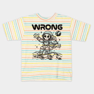 WRONG SPACE – Zero Gravity Grind Kids T-Shirt