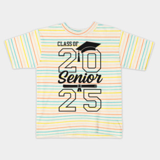 Class-of-2025-Senior-Graduation Kids T-Shirt