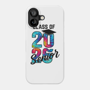 Class of 2025 Senior Graduation Gold Style High School College Grad Gift Phone Case