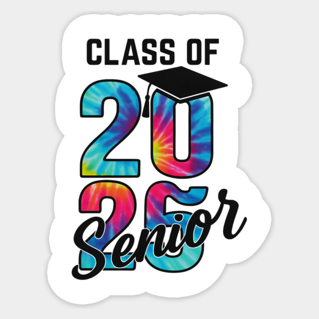 Class of 2025 Senior Graduation Gold Style High School College Grad Gift Sticker by ArtistTee ⭐⭐⭐⭐⭐