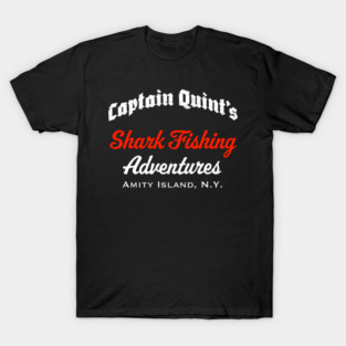 QUINT'S SHARK FISHING T-shirt - S To 6XL - Jaws Amity Shark Week - Foto 14