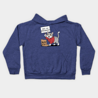 Cats-against-trump Kids Hoodie