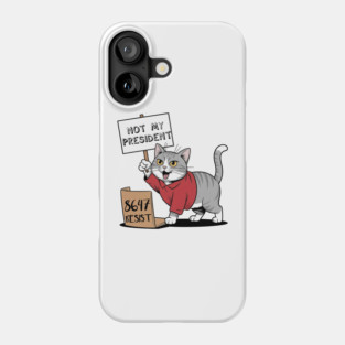Cats-against-trump Phone Case