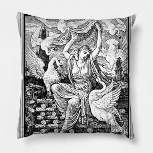 The Six Swans Pillow