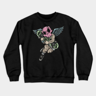 Angel Goes Wrong Crewneck Sweatshirt