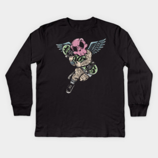Angel Goes Wrong Kids Long Sleeve T-Shirt