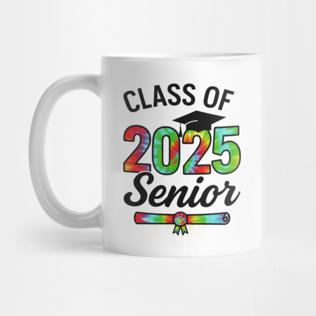 Class-of-2025-Senior-Graduation-Gold-Tie-Dye-Style-High-School-College-Grad-Gift by ArtistTee ⭐⭐⭐⭐⭐