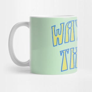 Way Out There – Retro Psychedelic Mug
