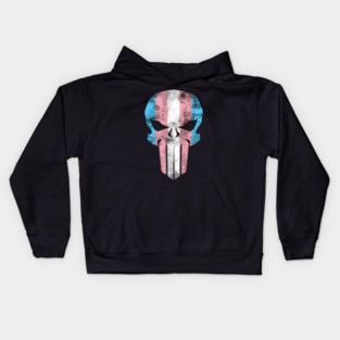 Trans Rights Vigilante Kids Hoodie
