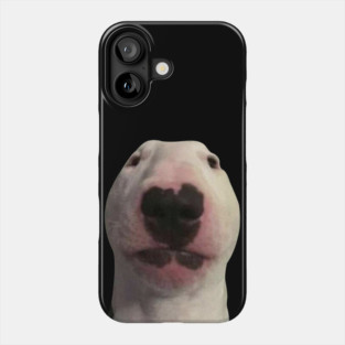 Staring Forward Dog Meme Phone Case