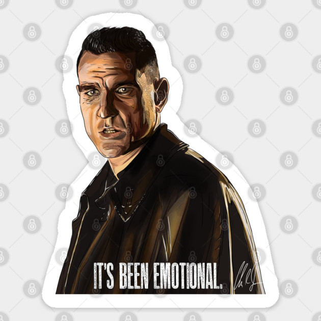 Lock, Stock: It's Been Emotional Sticker by 51Deesigns