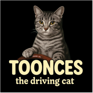 Toonces-The-driving-Cat Posters and Art