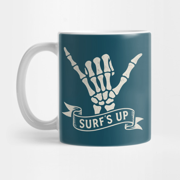 Surf's Up Shaka Skeleton Hand by Maggie's Store 3