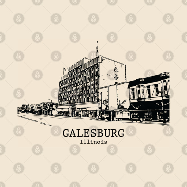 Galesburg - Illinois by Lakeric