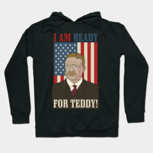 Theodore Roosevelt Election Poster Design Hoodie