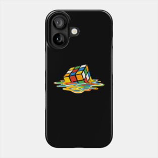 Melting cube Phone Case