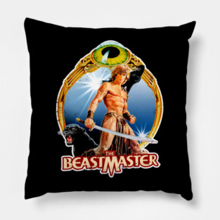 Beastmaster (Black Print) Pillow