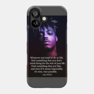 juice wrld - inspiration quotes Phone Case