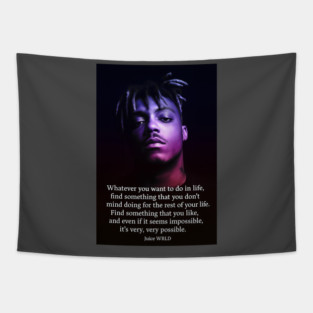 juice wrld - inspiration quotes Tapestry
