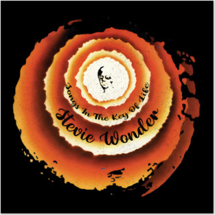 Stevie Wonder Retro "Songs in the Key of Life" Vintage Posters and Art