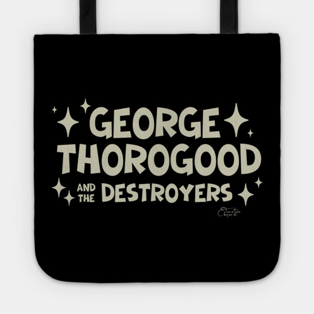 George Thorogood Fan Art Tote by Timeless Chaos