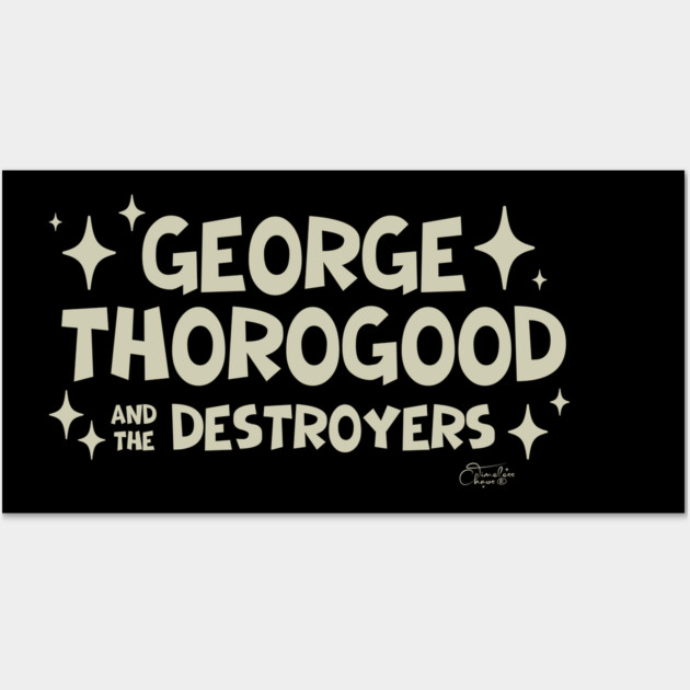 George Thorogood Fan Art Wall Art by Timeless Chaos