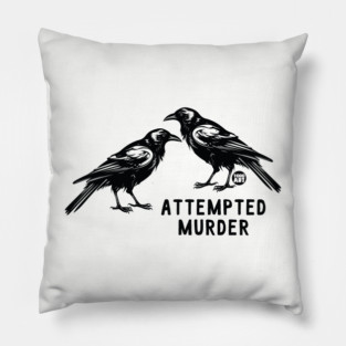 MURDER Pillow