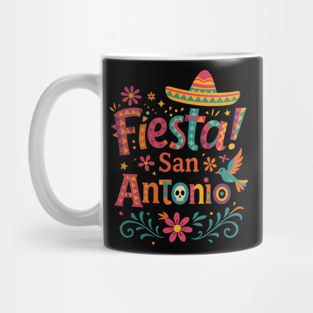 Fiesta-San-Antonio-Texas-Cinco-De-Mayo-Mexican-Party by ArtistTee ⭐⭐⭐⭐⭐