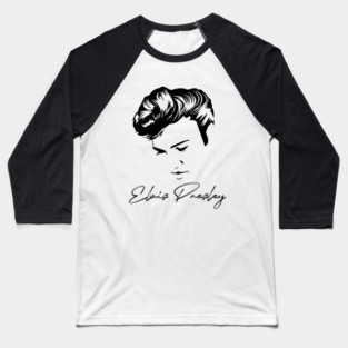 elvis presley siluet Baseball T-Shirt