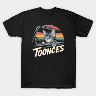 Toonces // retro vintage T-Shirt