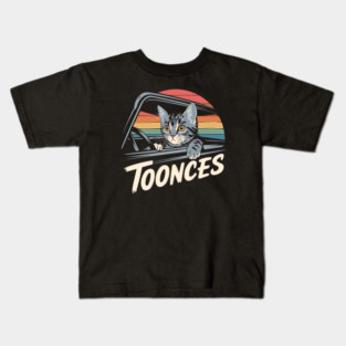 Toonces // retro vintage Kids T-Shirt
