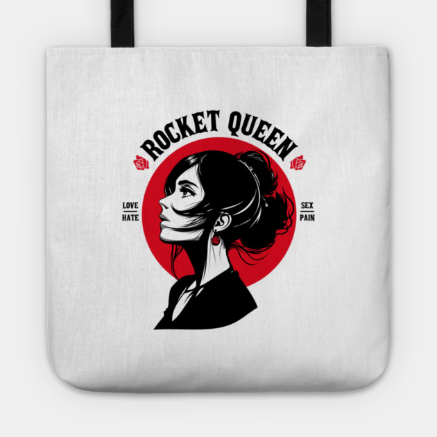 ROCKET QUEEN Tote by artslaves